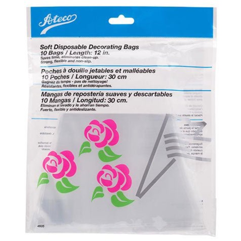 Soft Disposable Pastry Bags, 18"