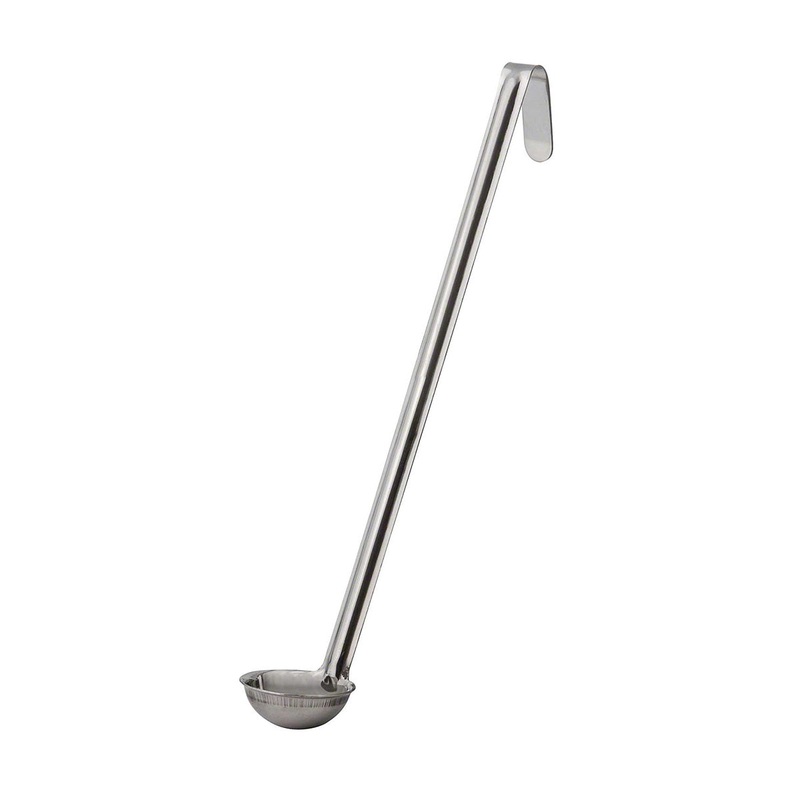 Stainless Steel Ladle, 10-1/2" handle, 1/2 oz.
