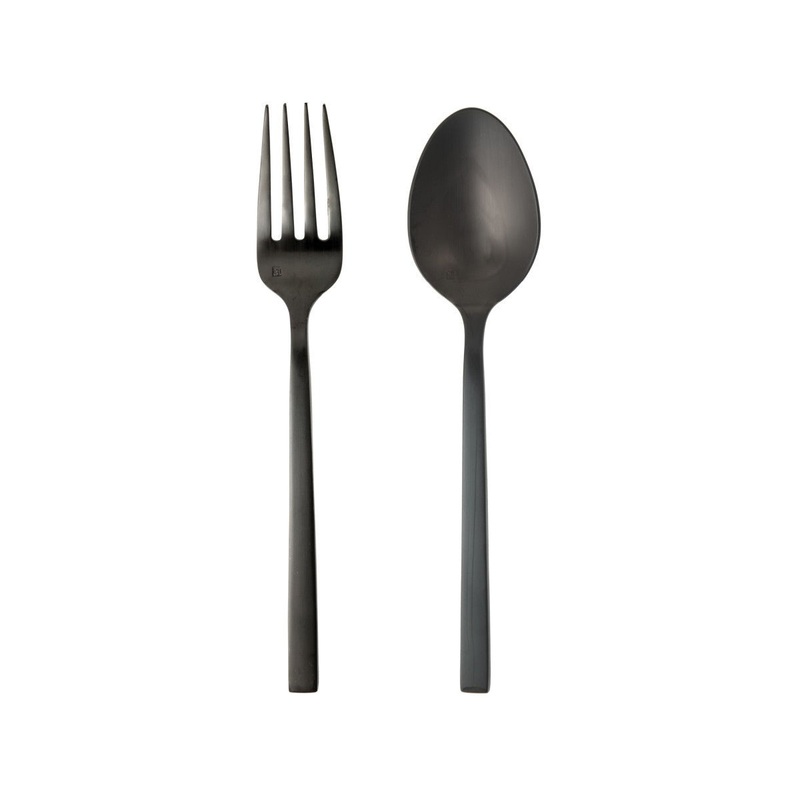 Arezzo Brushed Black Serving Set/2