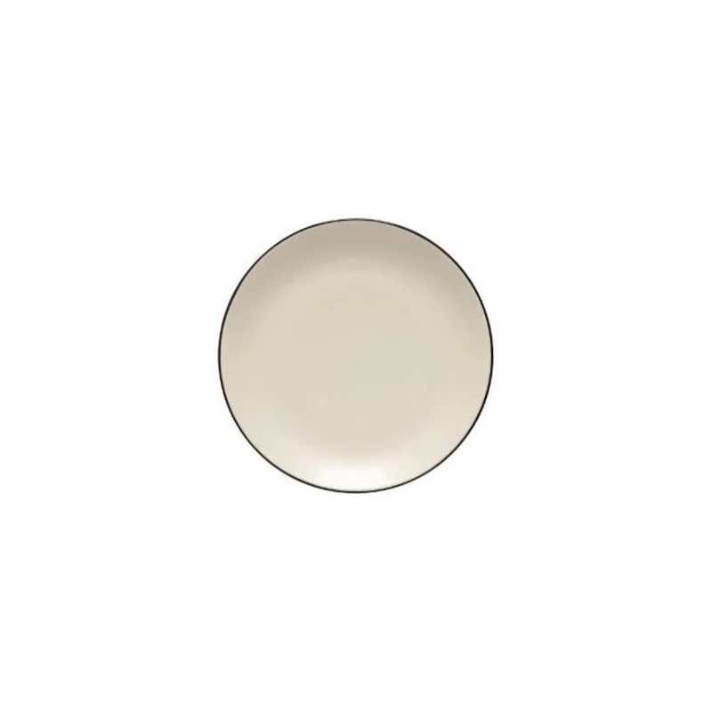 Augusta Bread Plate, Black