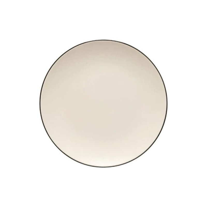 Augusta Salad Plate, Black