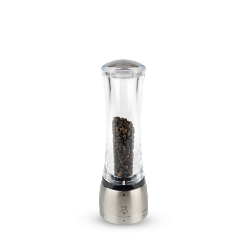 Daman Acrylic Pepper Mill, 8"