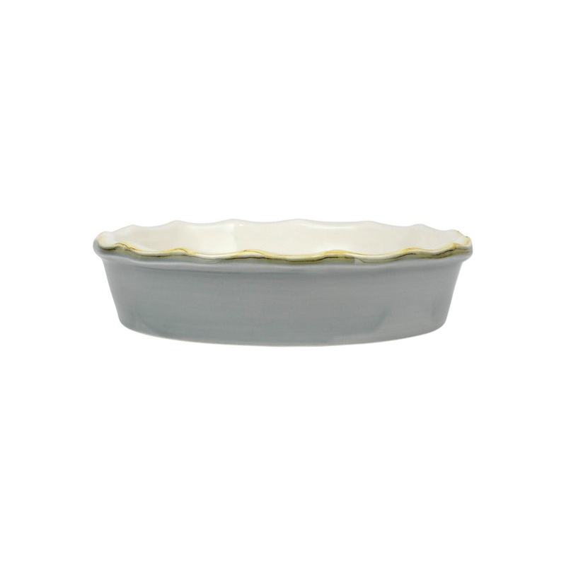 Italian Baker, Gray Pie Dish
