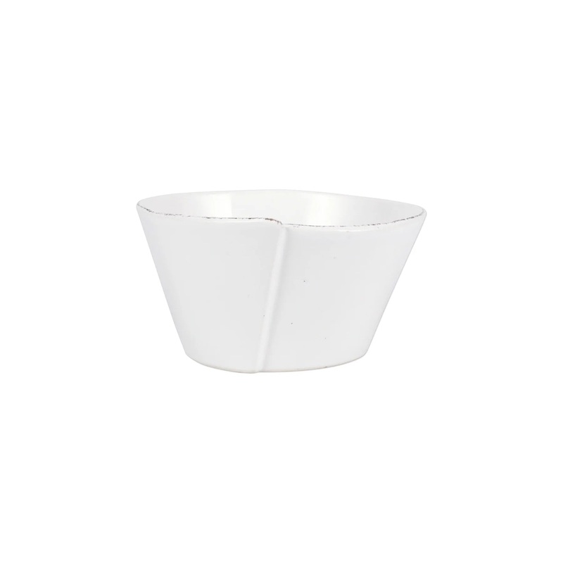 Lastra White Stacking Berry Bowl