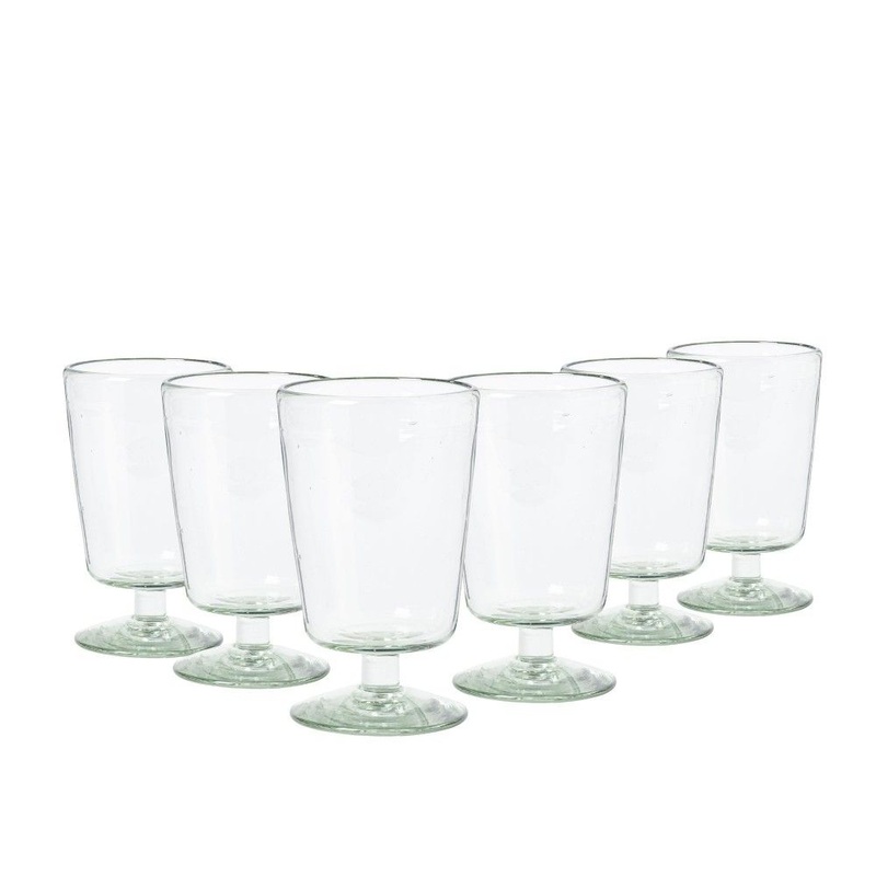 Margarida Recycled Wine Glass, Set/6