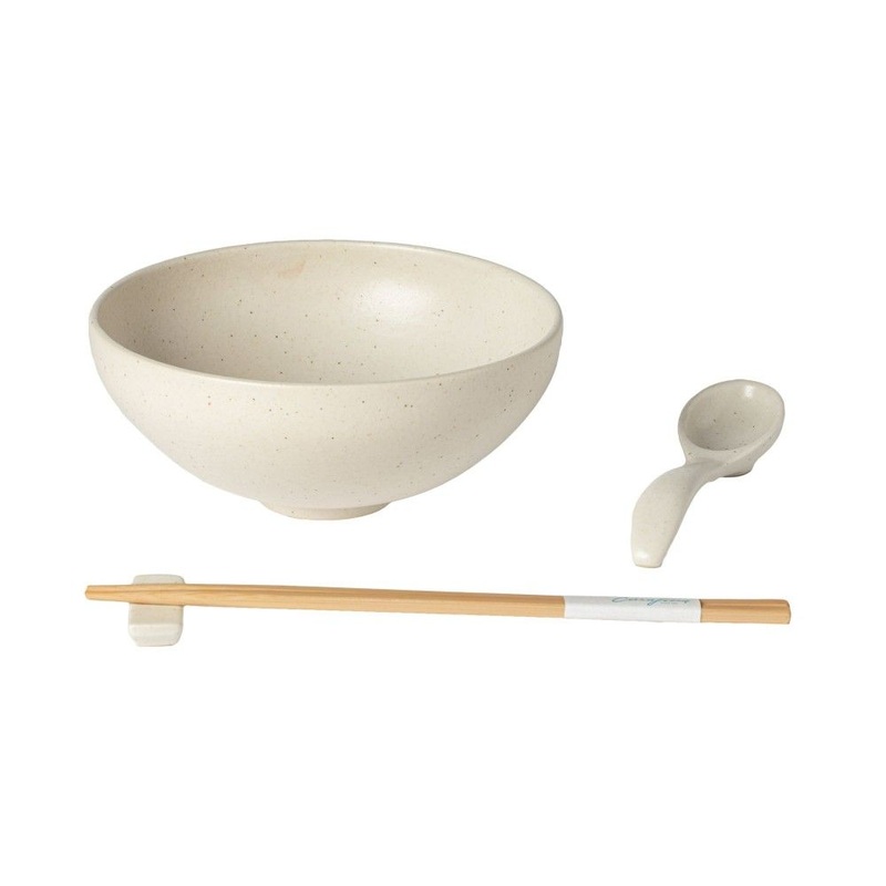 Pacifica Ramen Bowl Set, Vanilla