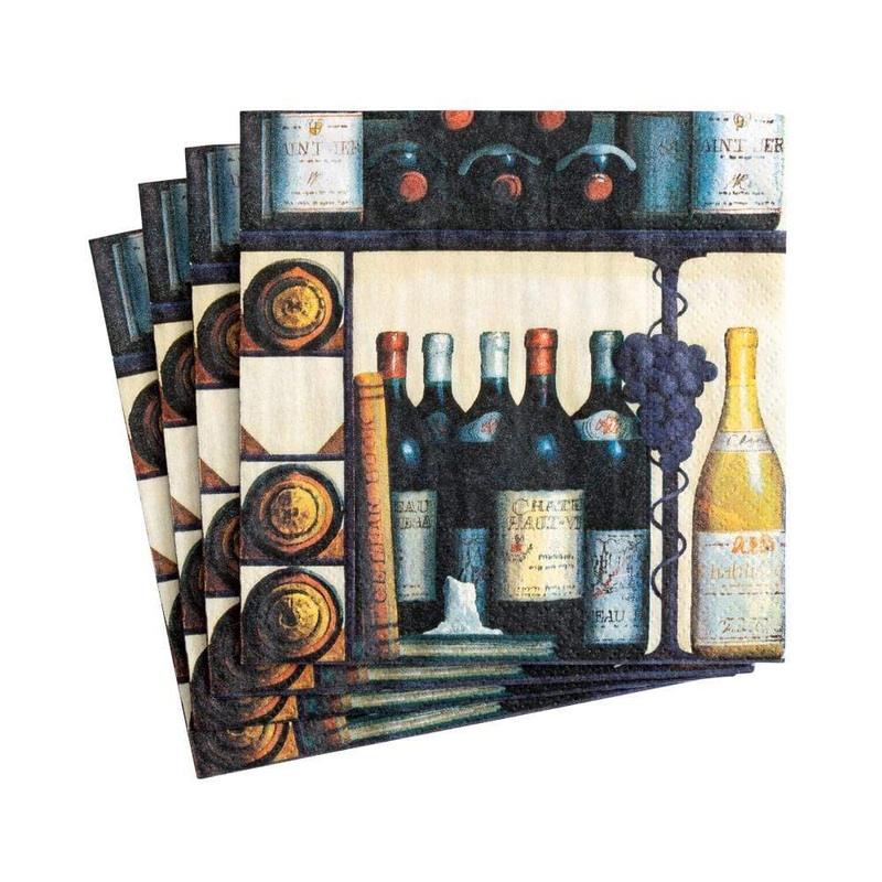 Wine Cellar Paper Luncheon Napkin