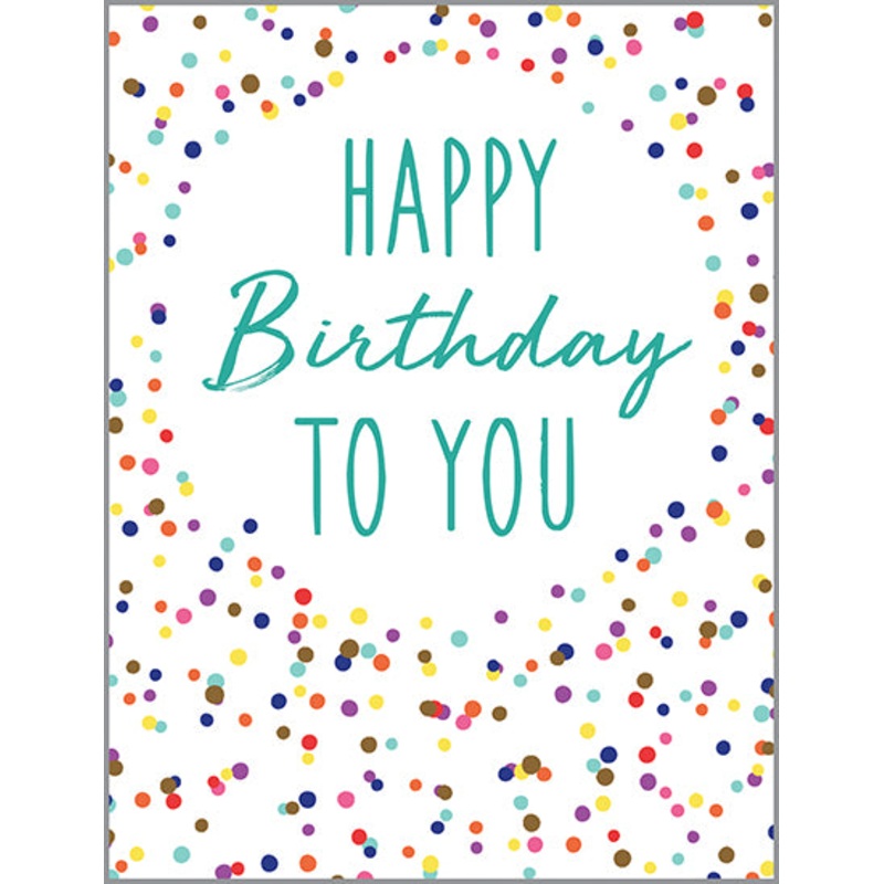 Birthday Card - Birthday Dots