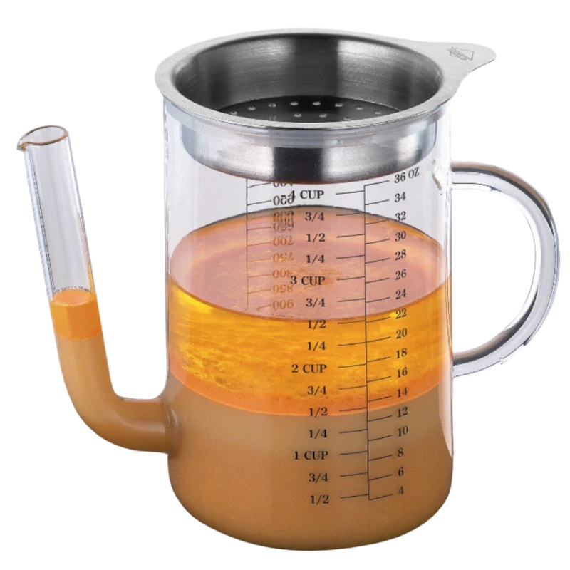 Glass Gravy Fat Separator