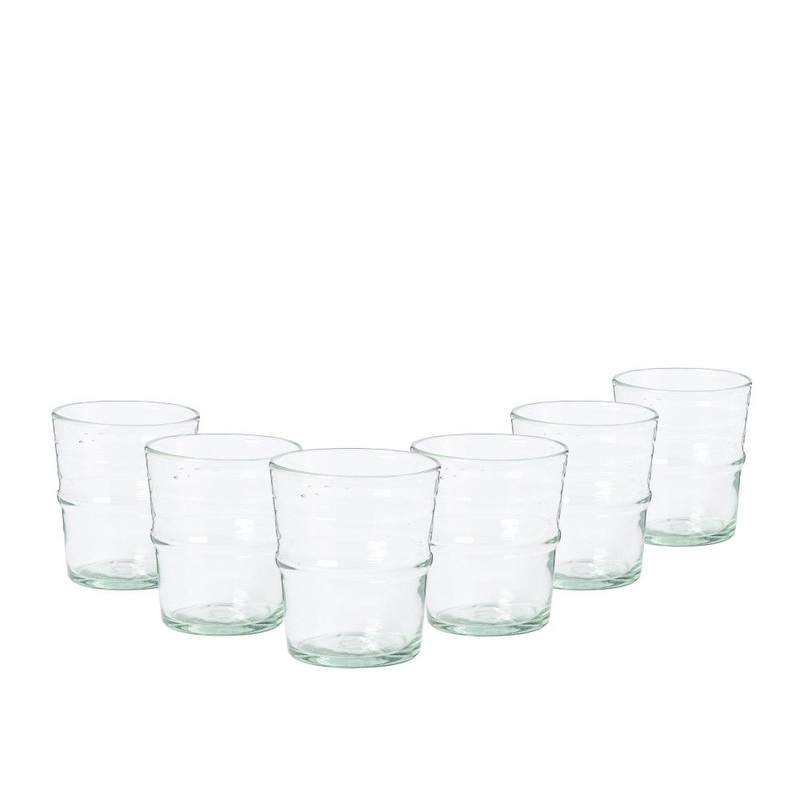 Marisa Recycled Low Tumbler, Set/6