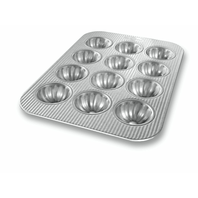 Mini Fluted Cupcake Pan, 12 Cup