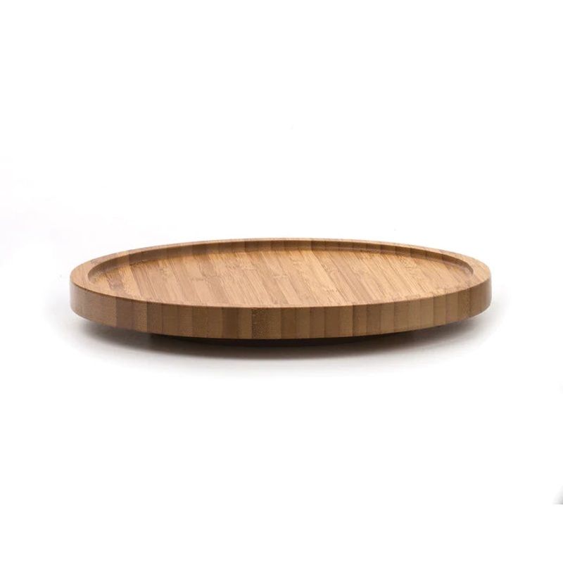 Natural Bamboo Tool Crock Turntable