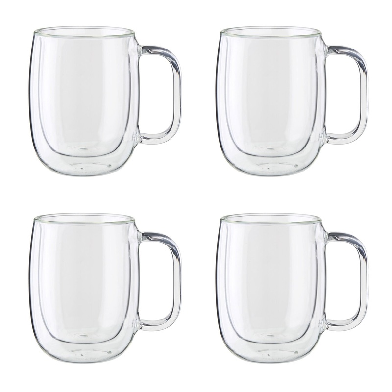 Sorrento Plus 12oz Coffee Mugs, Set/8