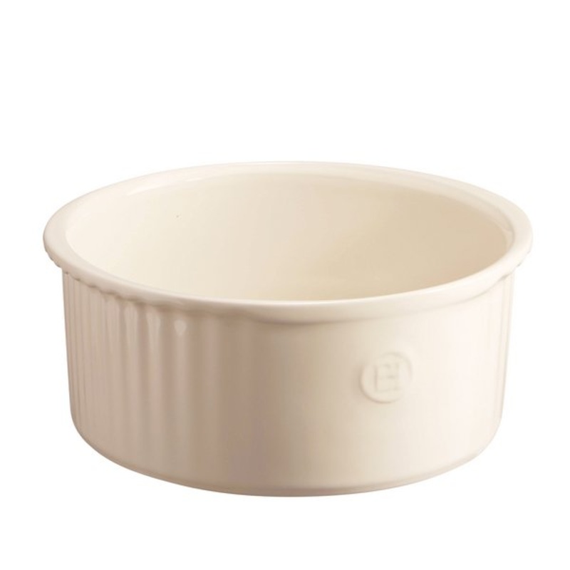 Souffle Dish, Clay