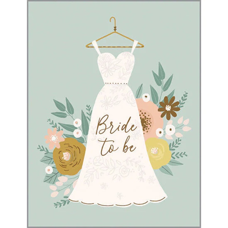 Wedding Day Card - Wedding Dress