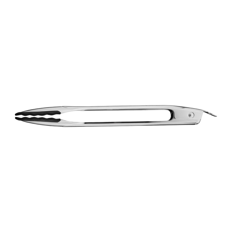 9" Locking Tongs w/ Silicone Tips