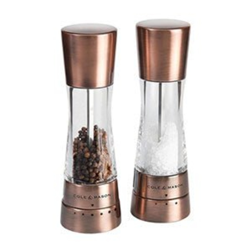 Cole & Mason Derwent Copper Salt & Pepper Mill Set