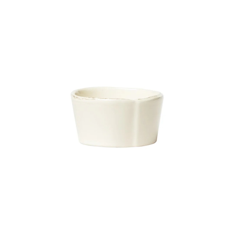 Lastra Condiment Bowl, Linen