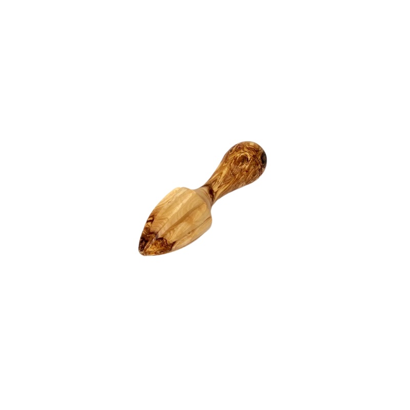 Olive Wood Lemon Squeezer 6"
