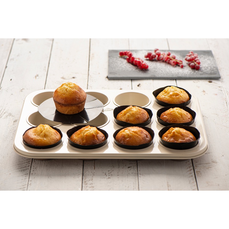 Silicone Muffin Cups, Set/12