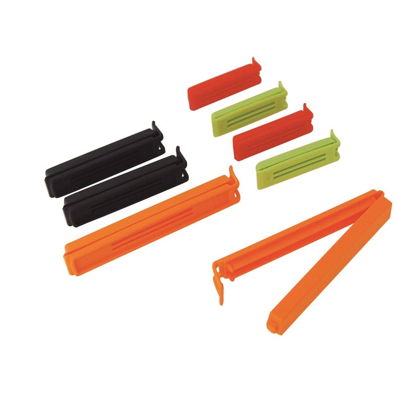 Assorted Size Pastry Bag Clips- Set of 8