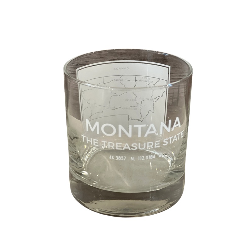 Block Glass, Montana, 11oz