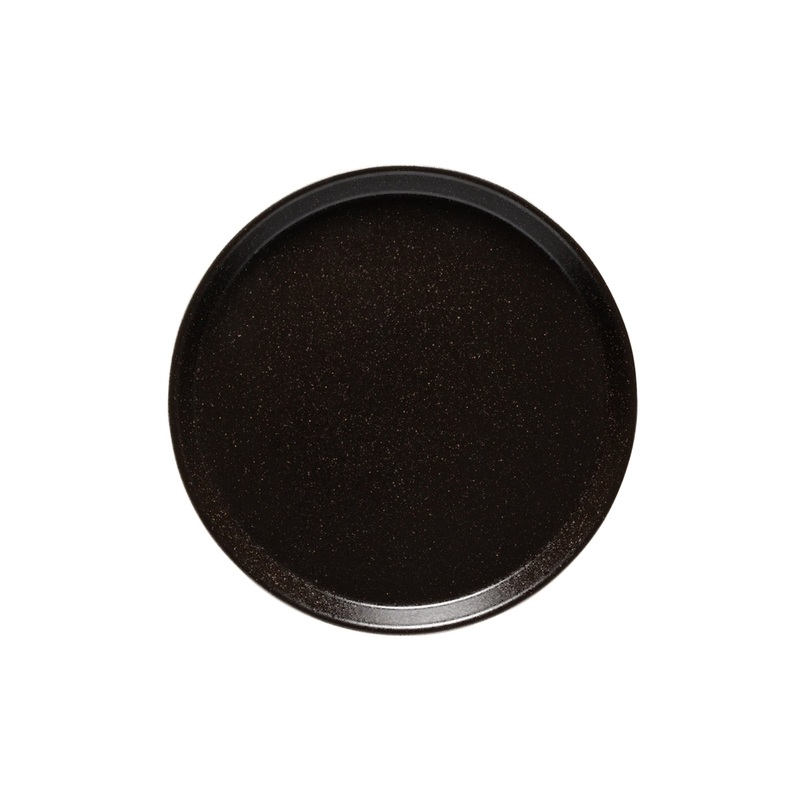 Notos Salad Plate, Latitude Black