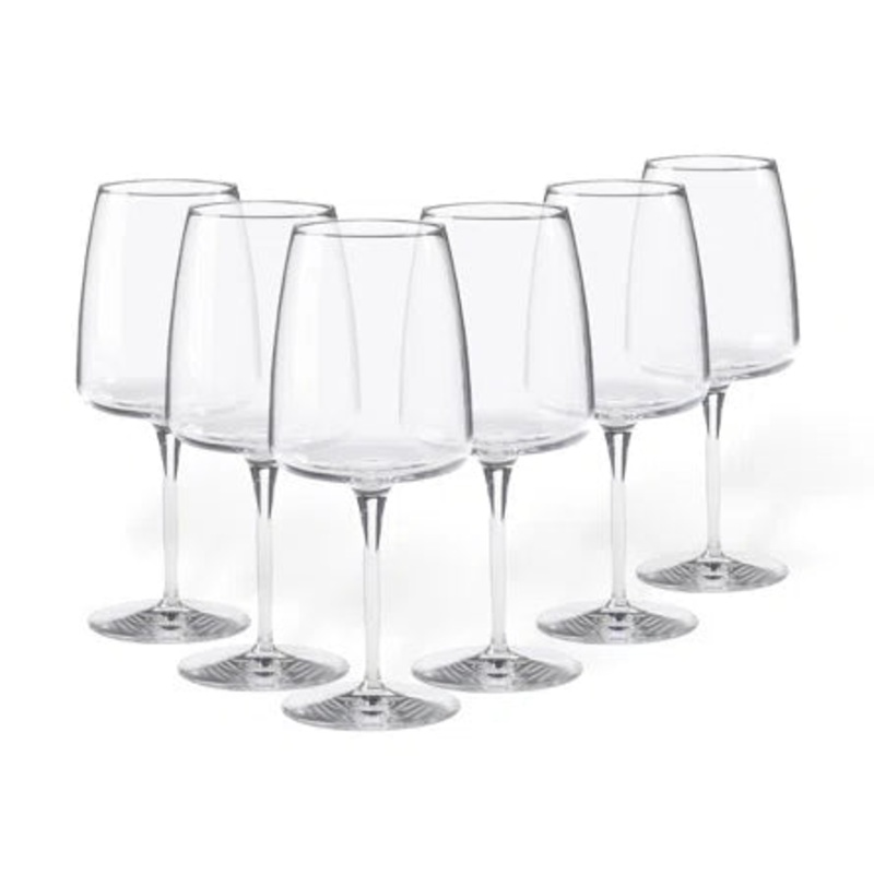 Vine Wine Glasses, Set/6