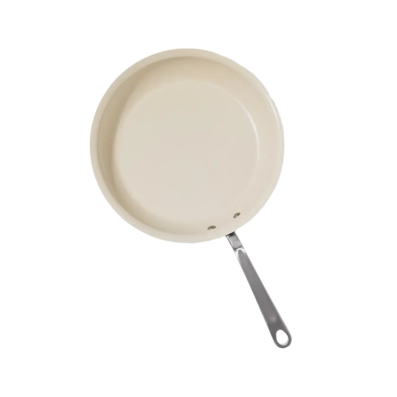 12" Ceramic Clad Frying Pan - Sand