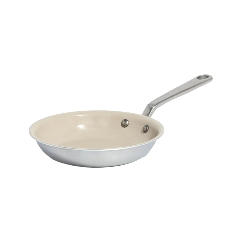 8" Ceramic Clad Frying Pan - Sand