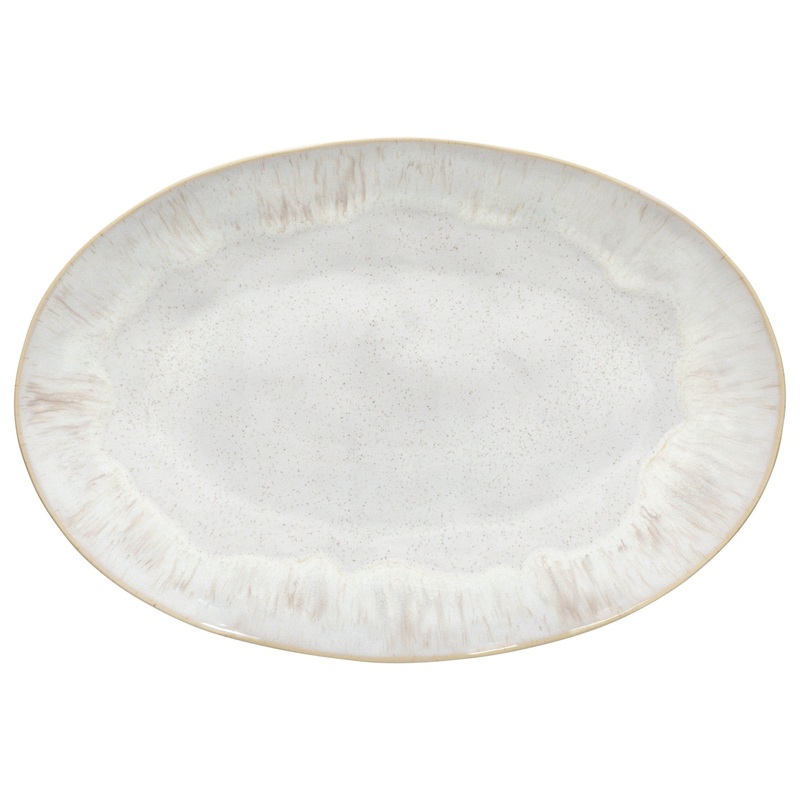 Eivissa Large Oval Platter, Sand