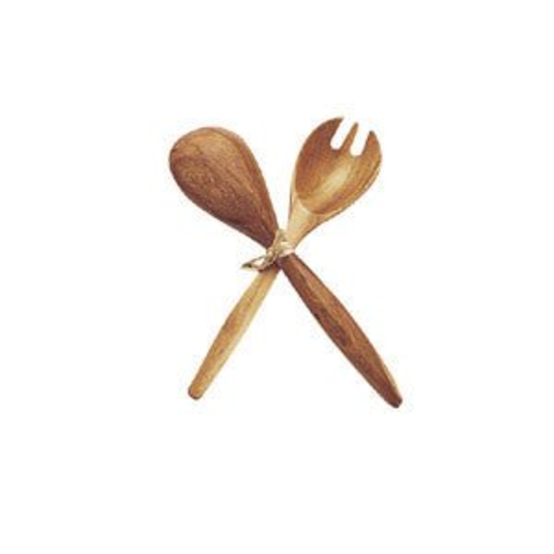 Fork & Spoon Salad Serving Set, 12"