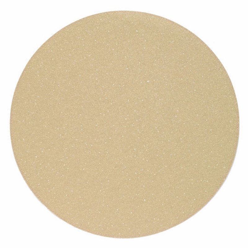 Gem Gold Round Place Mat, Set/4