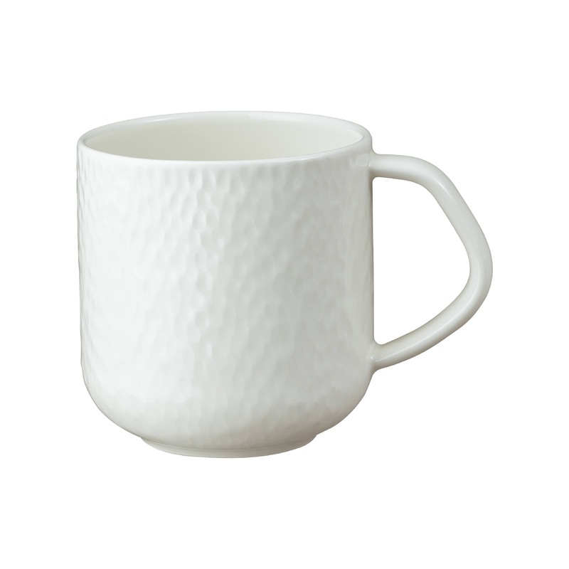 Greenhouse Carved White Large Mug
