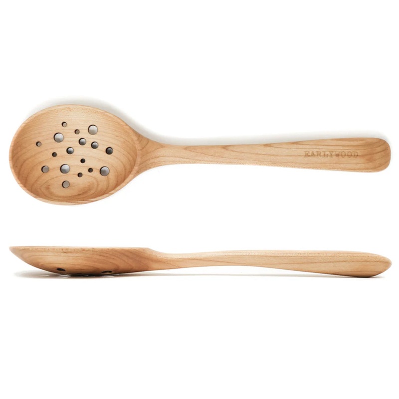 Hardwood Slotted Spoon