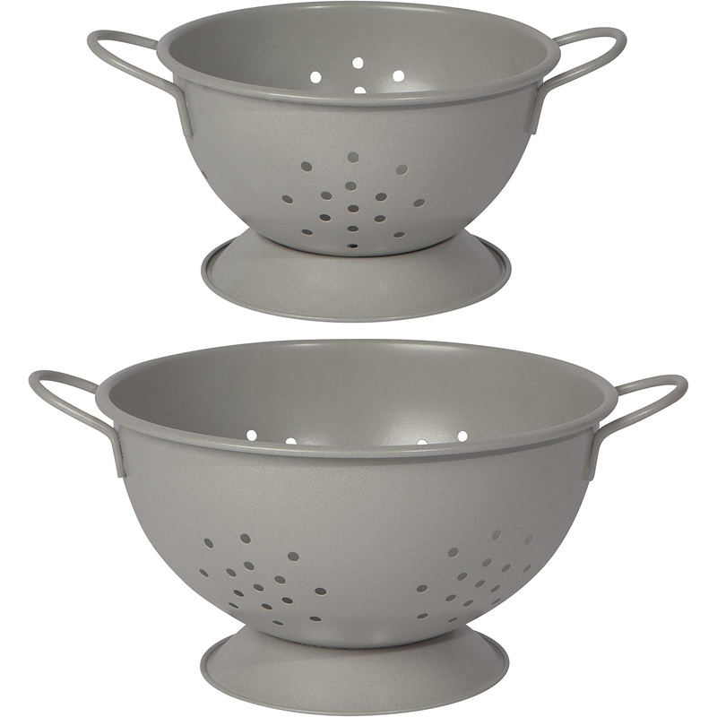 Matte Fog Colander, Set/2