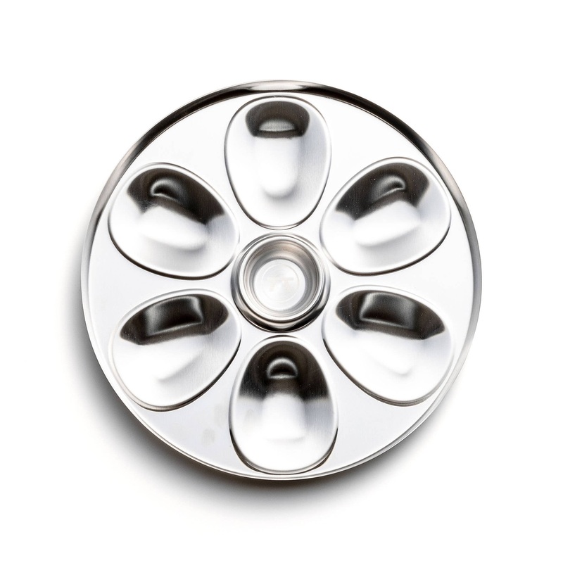 Outset Oyster Plate, Stainless Steel