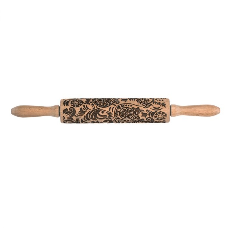 Paisley Design Rolling Pin