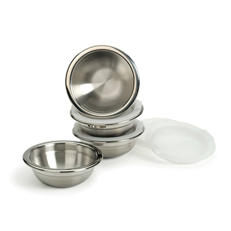 Prep Bowls With Lids, Set/4