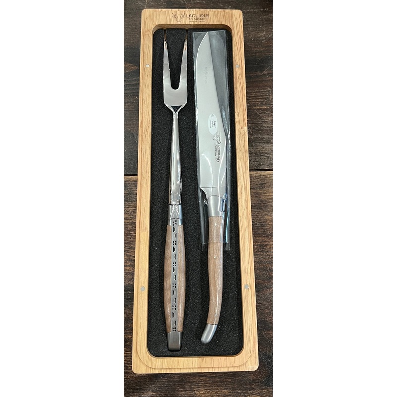 Walnut Wood Carving Set