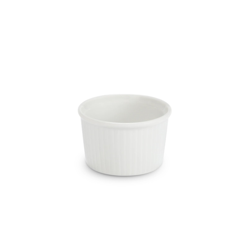 Deep Pleated 7oz Ramekins, Set/4
