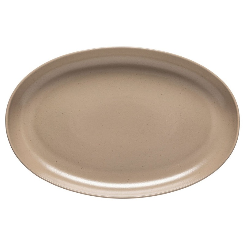 Pacifica Large Oval Platter, Chestnut
