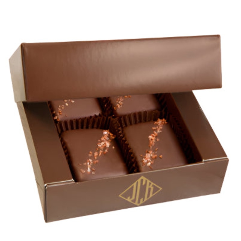 Truffle Fudge Bites - Chocolate & Caramel (4PC)