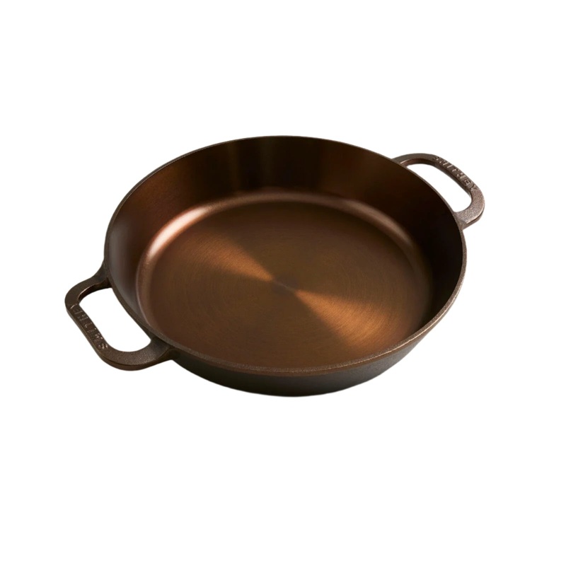 No. 12 Dual Handle Cast Iron Skillet