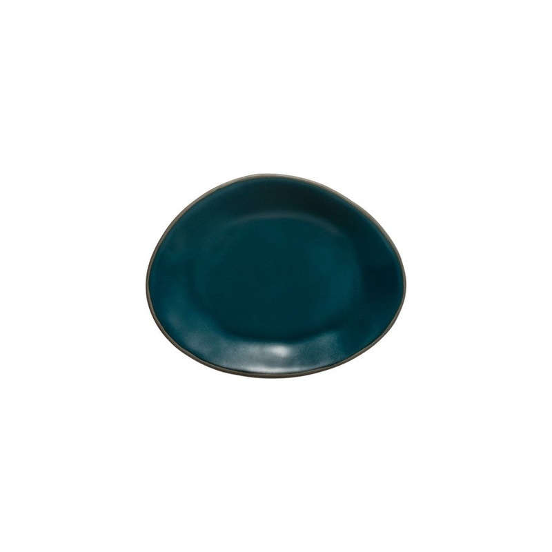 Oval Plate, Stacked Organic