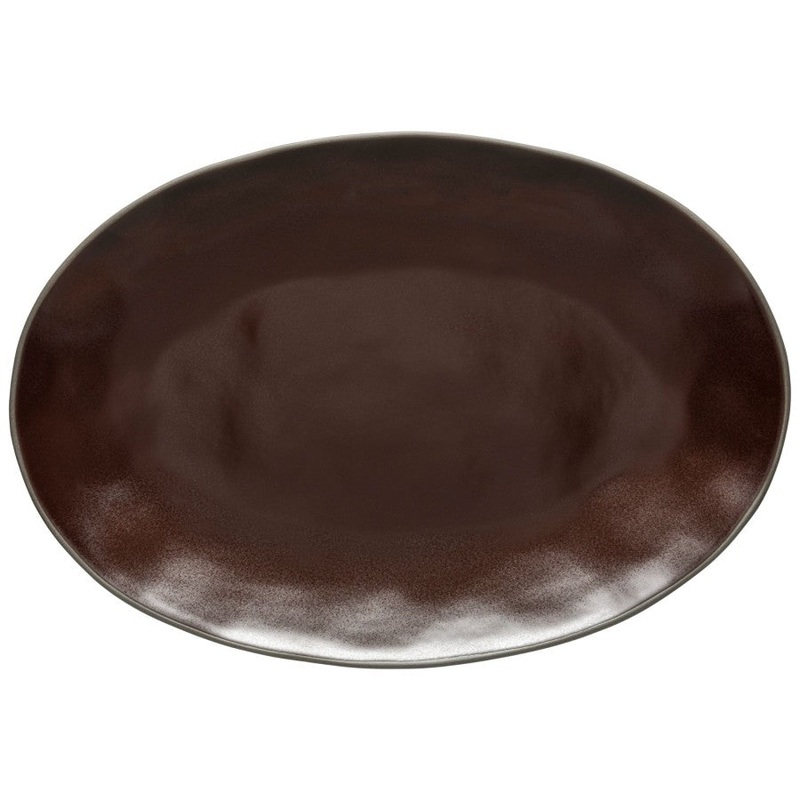 Oval Platter, Stacked Organic - Port