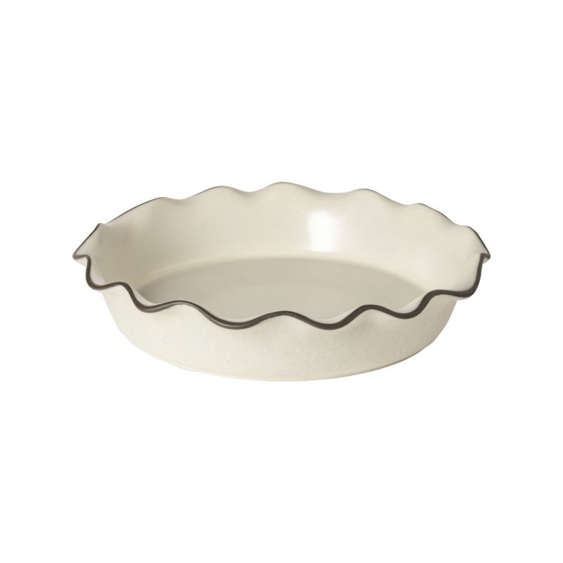 Pie Dish, Stacked Organic - Salt