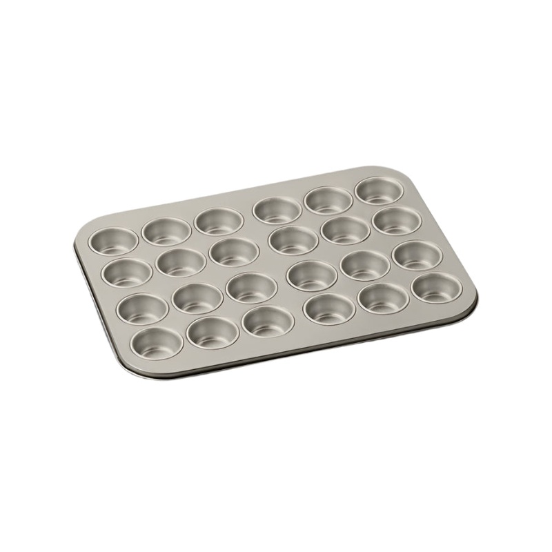 24 Cup Mini Muffin Pan, Nonstick (Champagne)