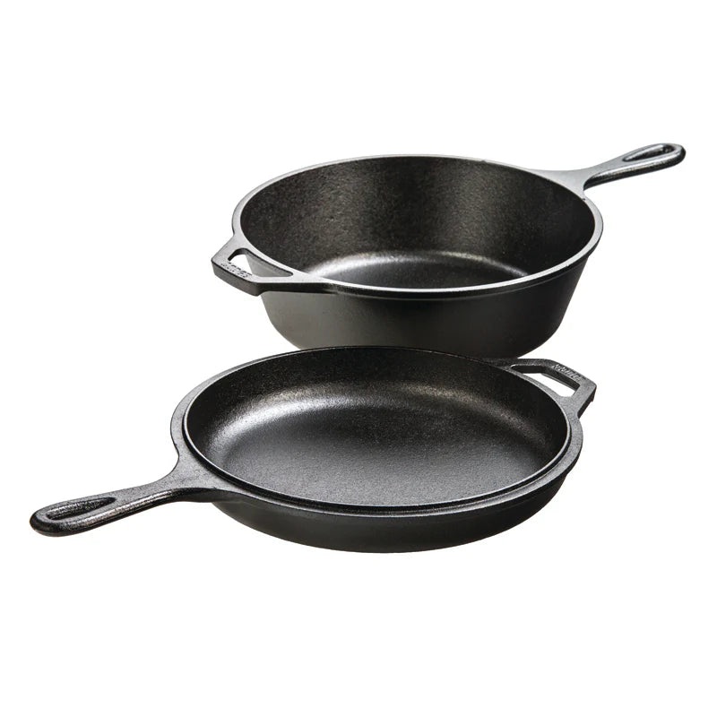 3.2 QT Cast Iron Combo Cooker