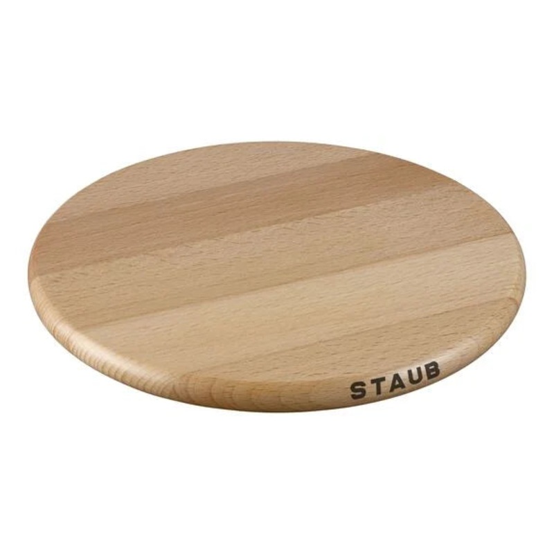 9" Round Magnetic Wood Trivet
